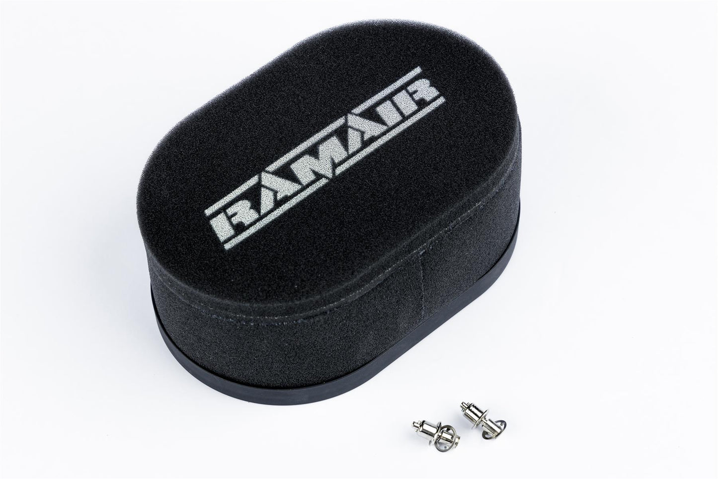 Filtro de Aire Ramair de espuma para carburador con placa base para adaptarse a SU HIF6, HIF44 1.7 pulgadas - Altura interna de 65 mm.