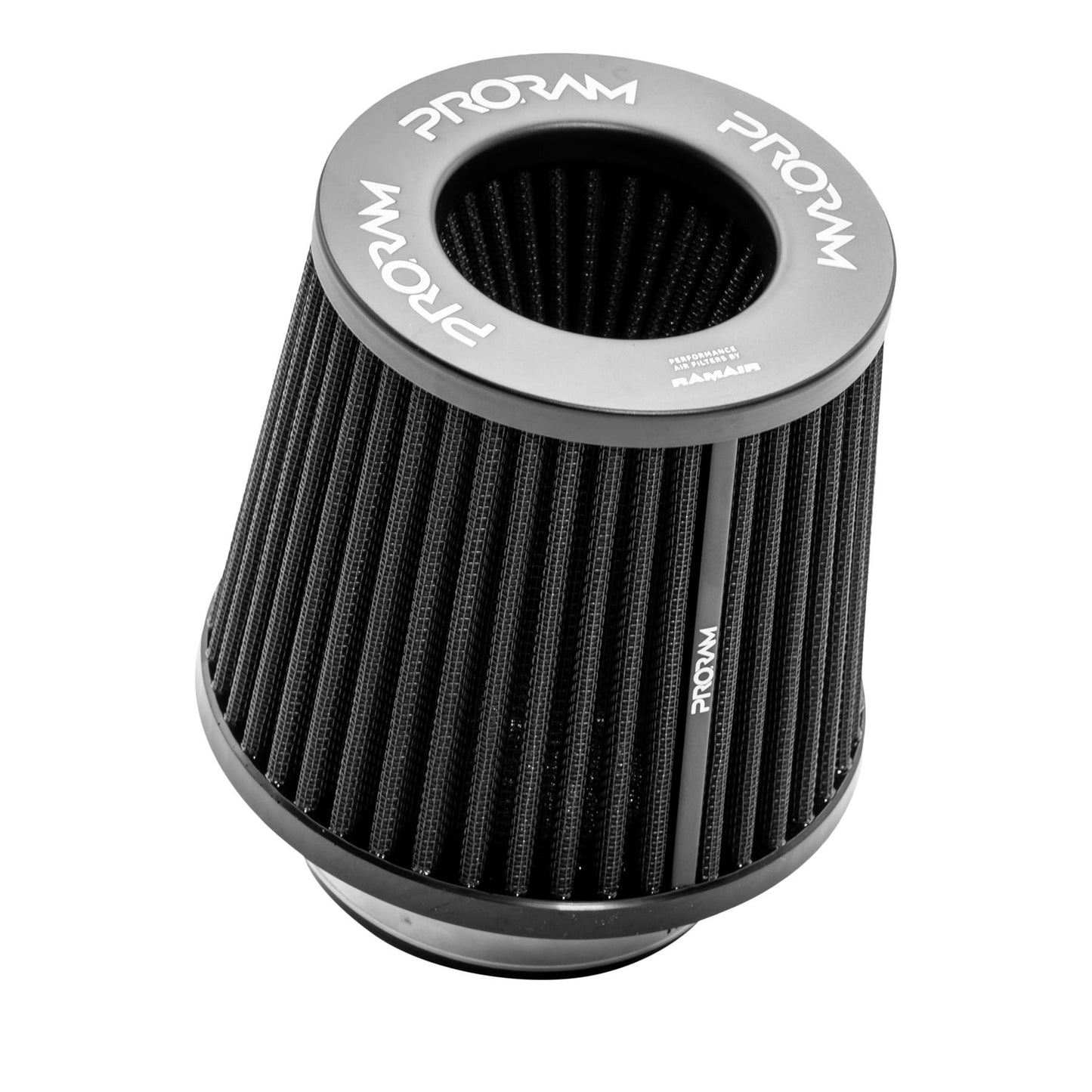 Filtro de Aire Cónico de Cuello PRORAM de 80mm de diámetro interno de ajuste múltiple.