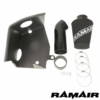 Kits de admisión de alto rendimiento   negro Ramair para Audi RS3 2.5 TFSI, TTRS 8P 8J.