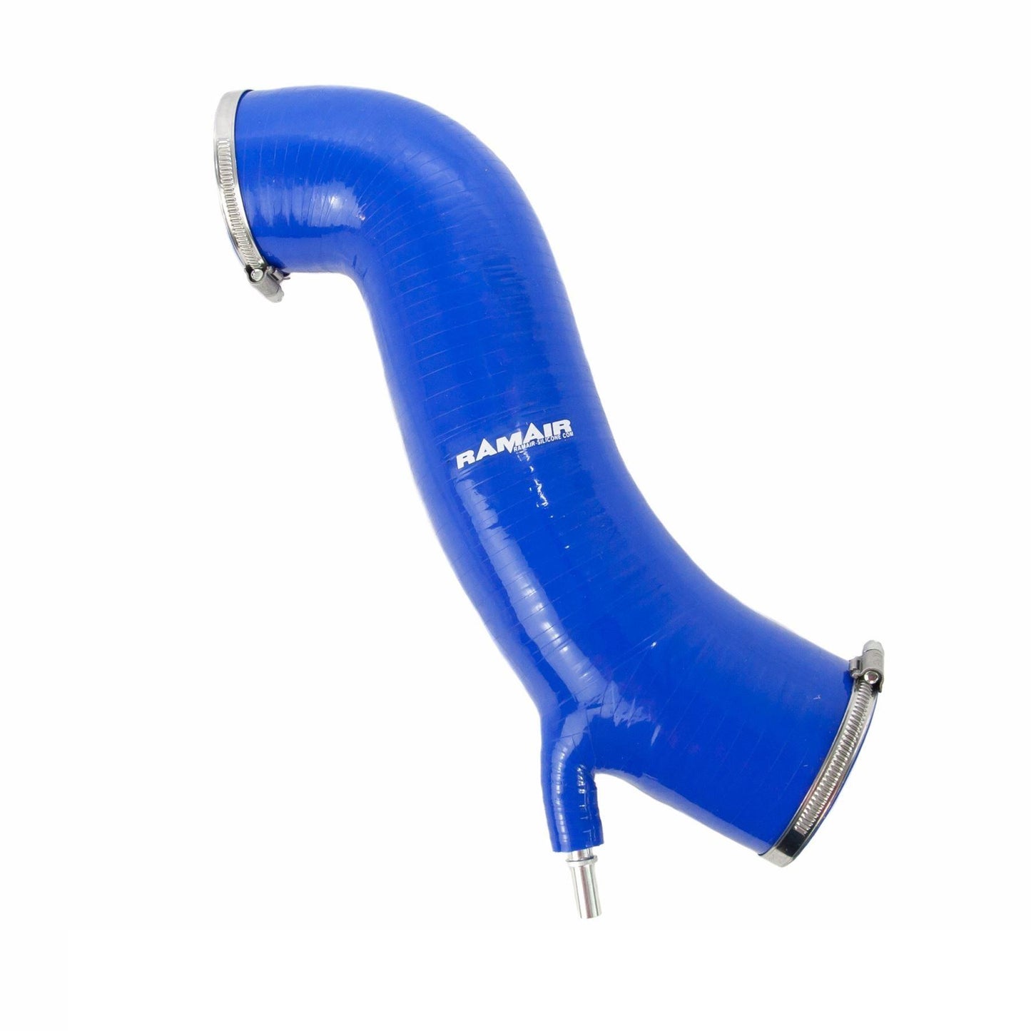 Mangueira de entrada de silicone azul para Ford Fiesta ST 180 MK7 Ecoboost da Ramair.