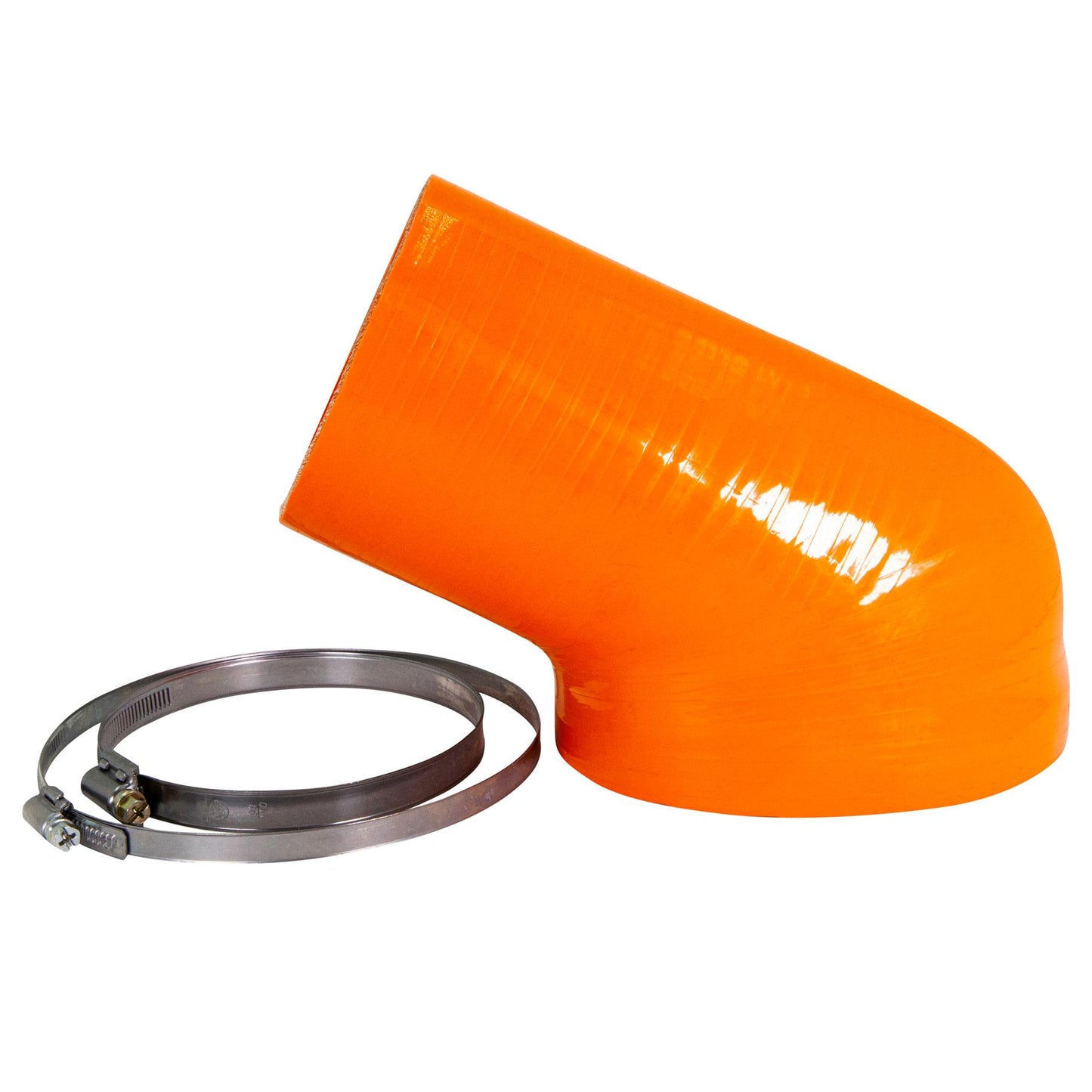 Mangueira de entrada de silicone laranja para BMW E46 M3 da Ramair.