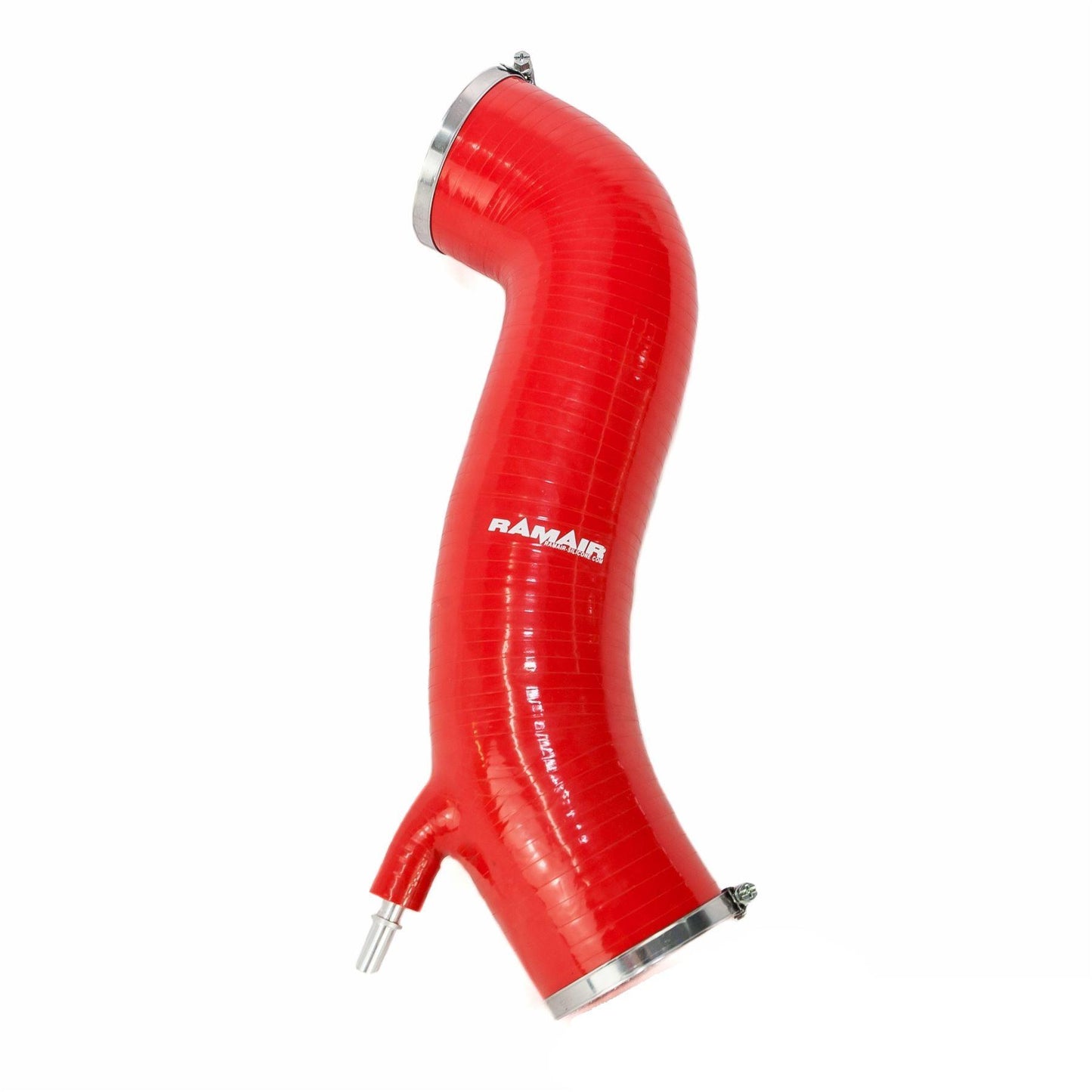 Mangueira de entrada de silicone vermelha para Ford Fiesta ST 180 MK7 Ecoboost da marca Ramair.