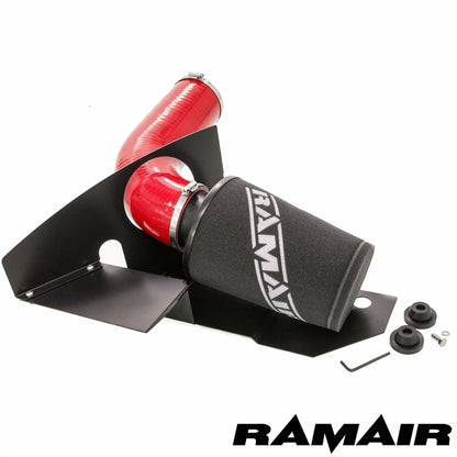 Kits de admisión de alto rendimiento   Ramair en Rojo para 2.0 TSI TFSI MK6 GTI VRS A3 Leon.