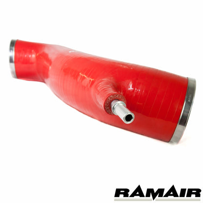 Mangueira de entrada de silicone vermelha para Ford Fiesta ST 180 MK7 Ecoboost da marca Ramair.