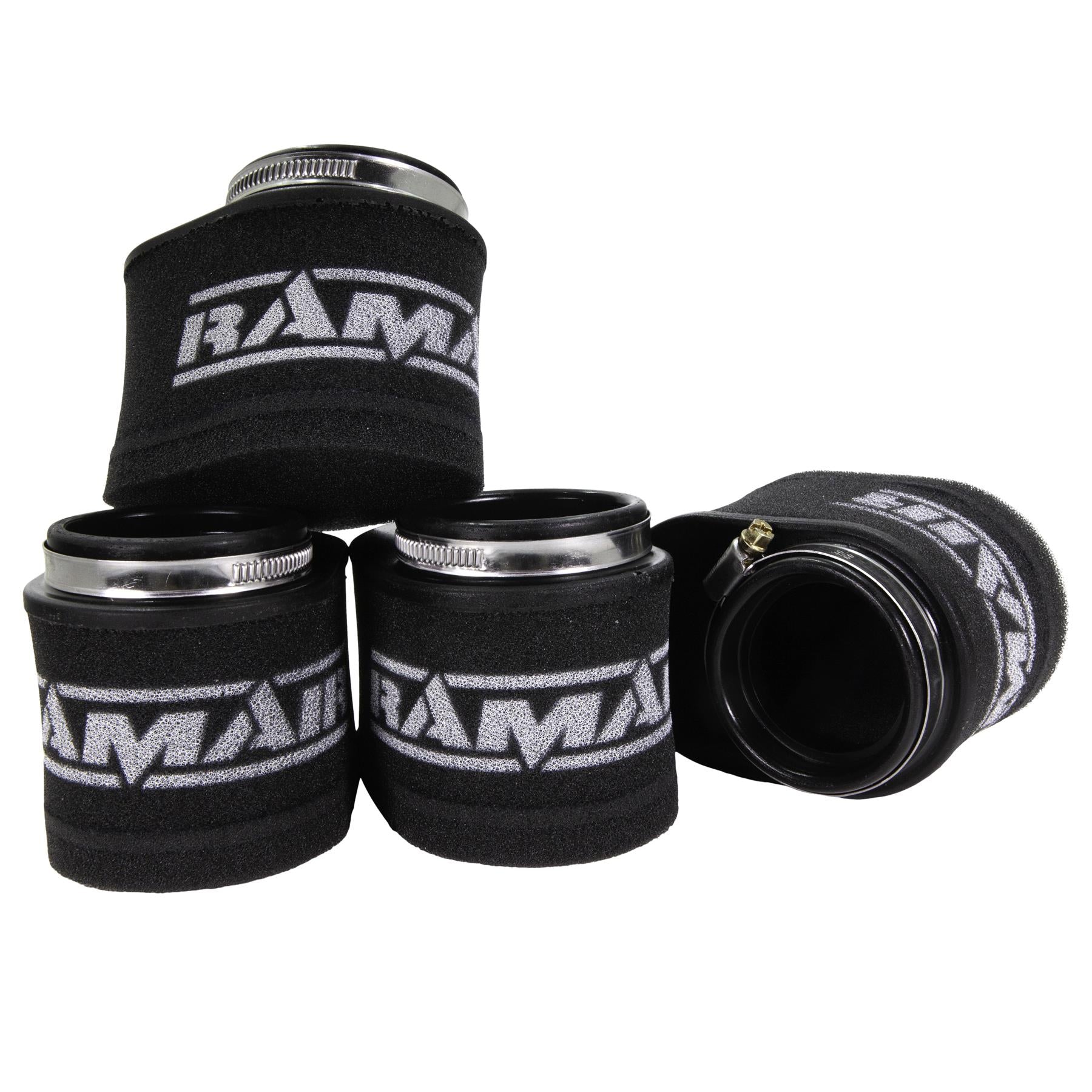 Filtro de Aire Ramair de espuma oval universal - Ajuste para carburador de 55mm.