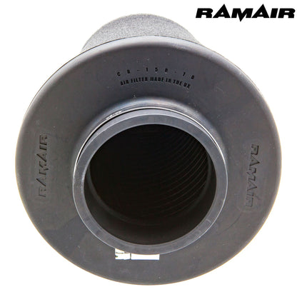 Filtro de Aire Cónico de Cuello de Base de Polímero de 70 mm de diámetro de la marca Ramair