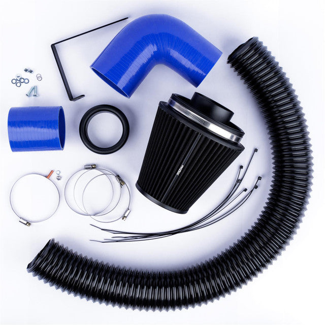 Kit de admisión Proram para VW MK5 R32 - Mangueras Azules. Marca Ramair.