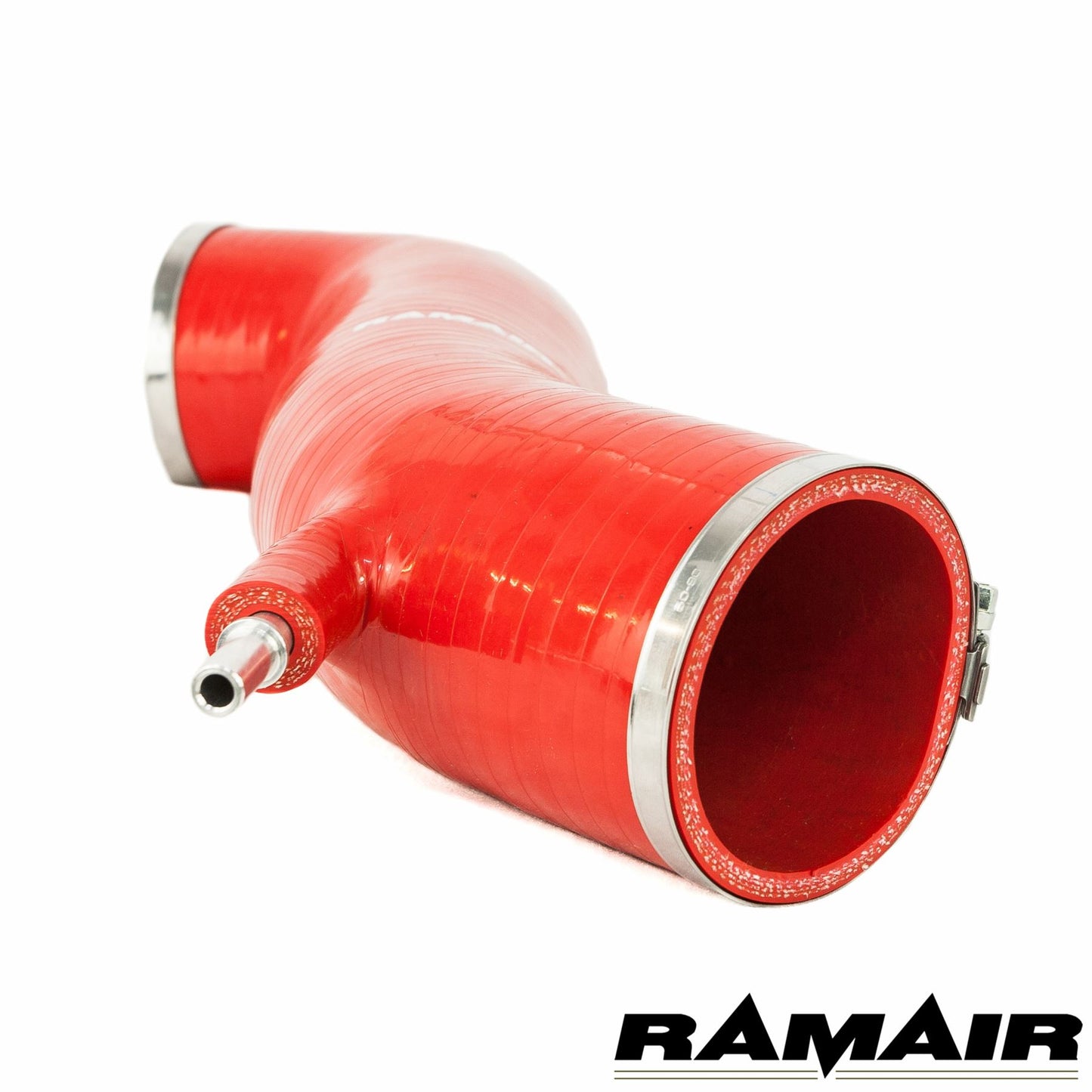 Mangueira de entrada de silicone vermelha para Ford Fiesta ST 180 MK7 Ecoboost da marca Ramair.