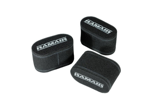 Filtros de encaje CS-911-1 para Carburadores/Trompetas con jaula de acero inoxidable de Ramair.