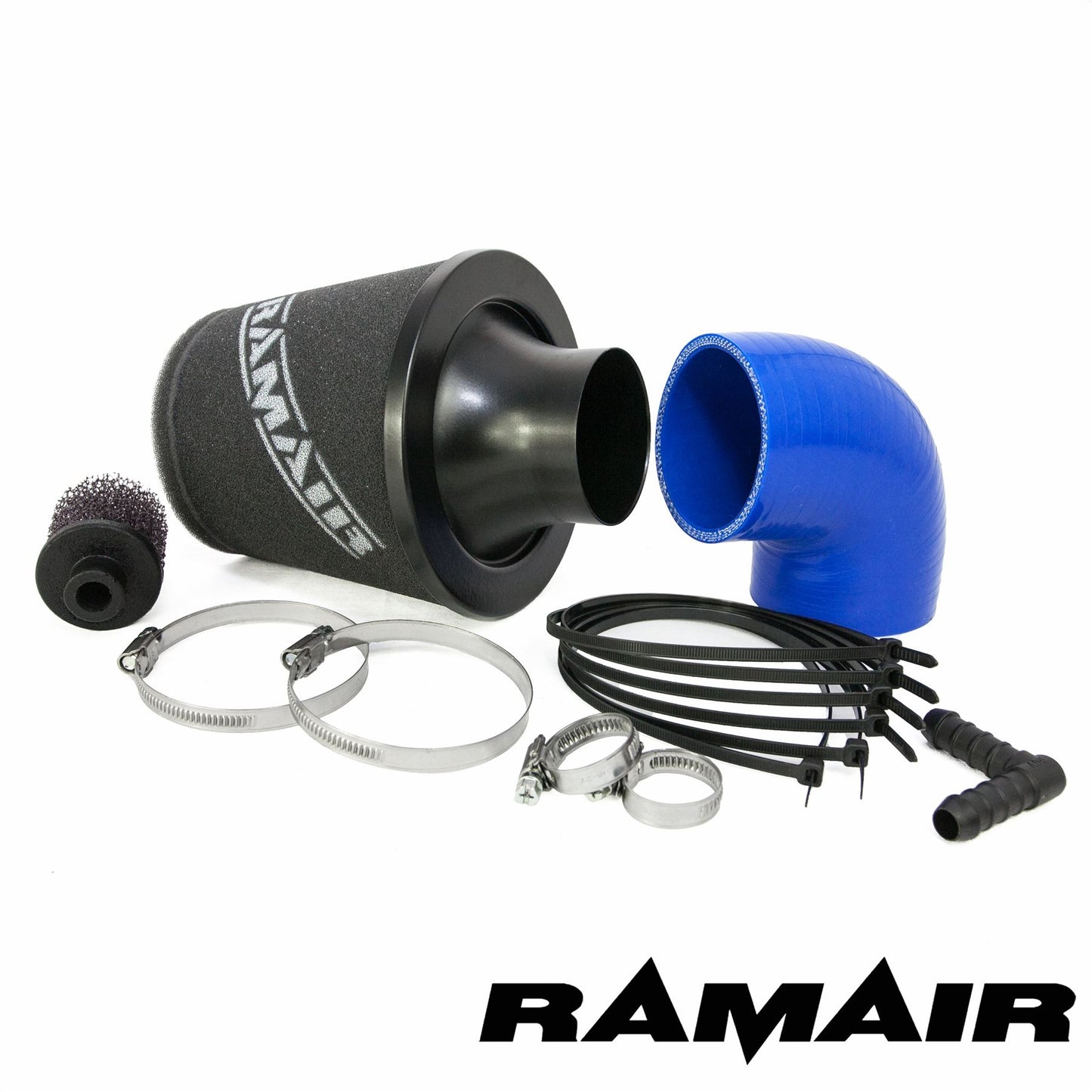 Kit de Filtro de Aire de Espuma de Admisión Azul Ramair para Ford Fiesta ST 150 (2.0l)