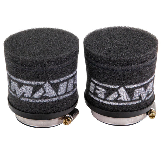Filtro de Aire Ramair de espuma universal para carburador de 55mm.