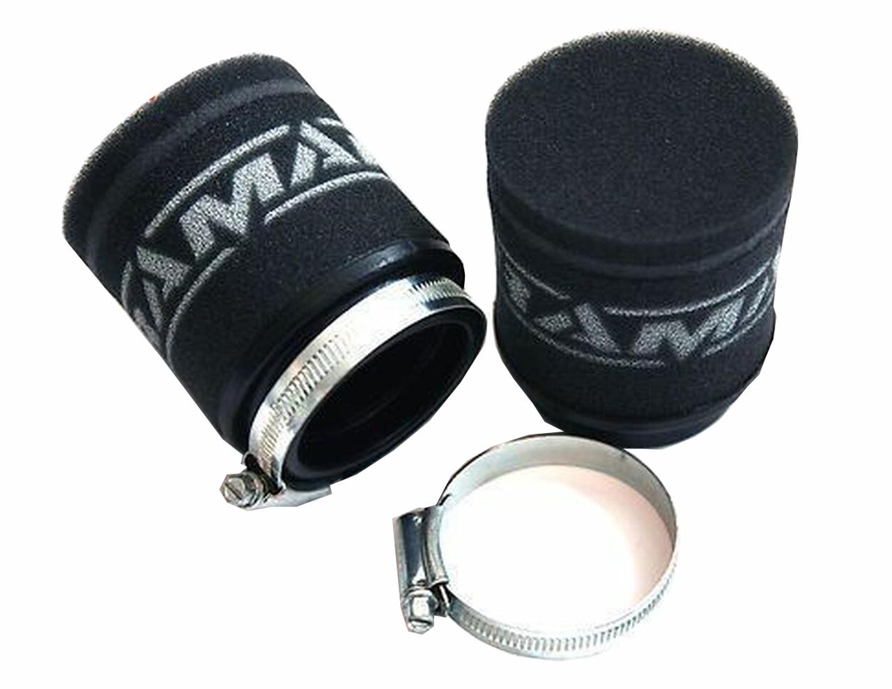 Filtro de Aire Ramair de espuma oval universal - Ajuste para carburador de 48mm.