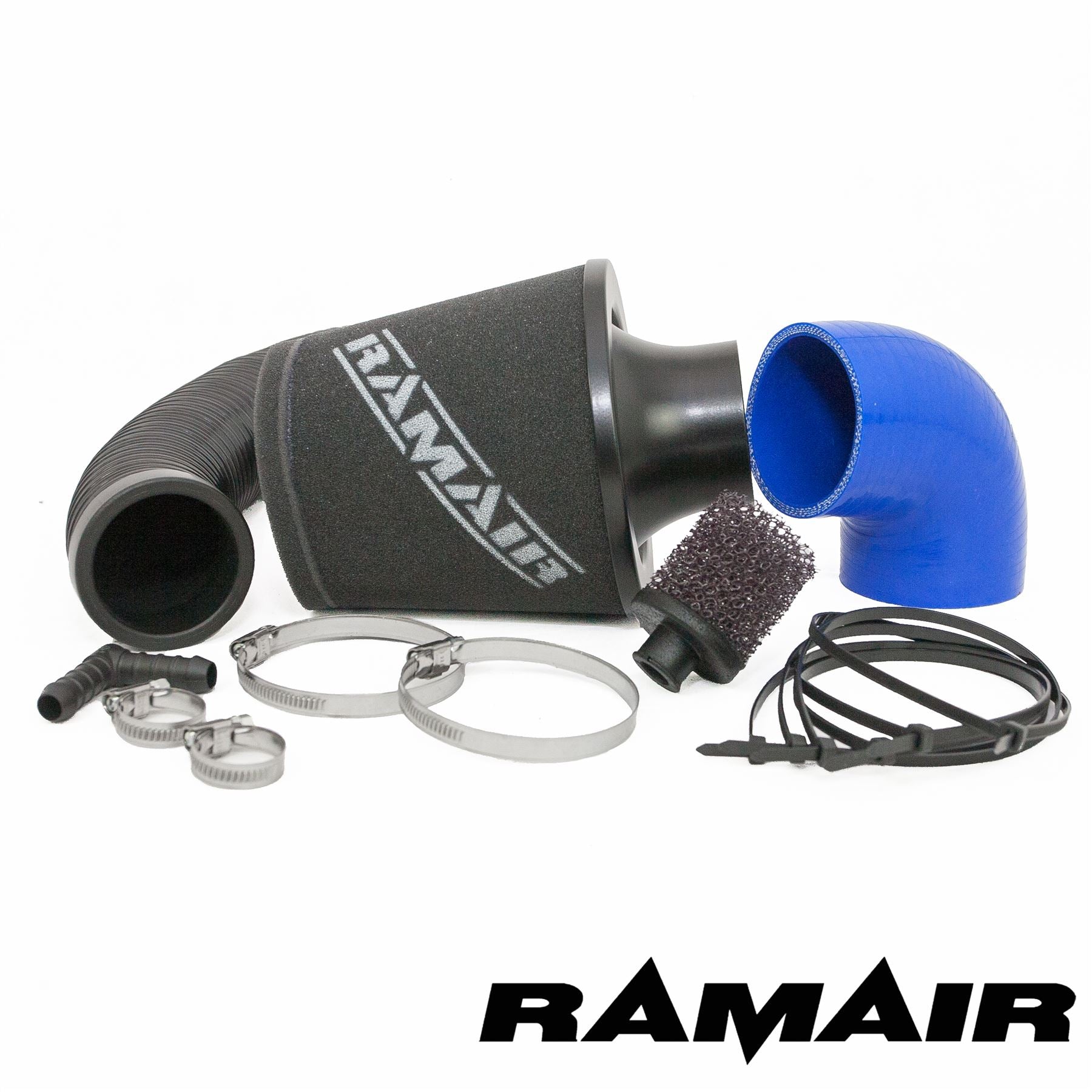 Kit de Filtro de Aire de Espuma de Admisión Azul Ramair para Ford Fiesta ST 150 (2.0l)