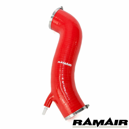 Manguito de admisión de silicona rojo para Ford Fiesta ST 180 MK7 Ecoboost de la marca Ramair.