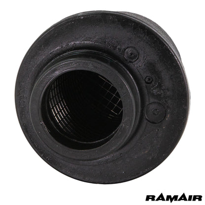 Filtro de Aire Cónico de Cuello de Polímero con Base de la marca Ramair de 60mm de diámetro y offset de 250cc.