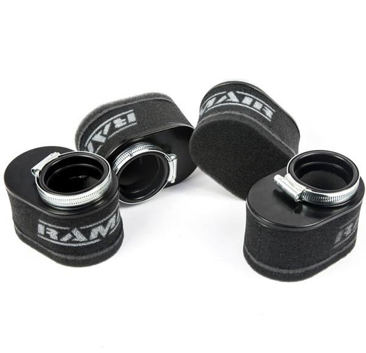 Filtro de Aire Ramair de espuma universal para carburador de 52mm.